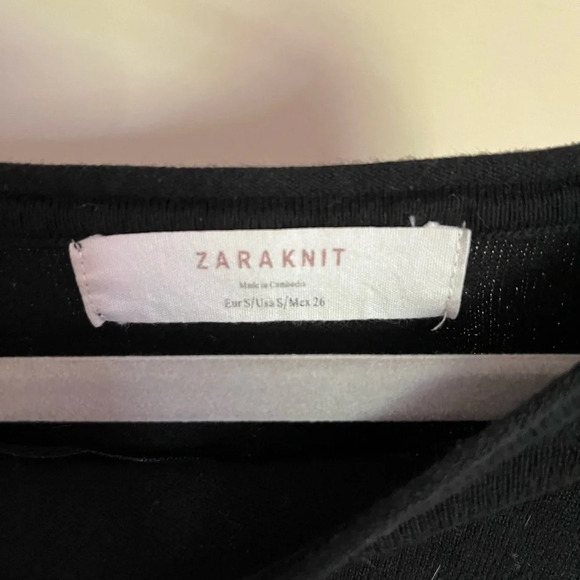 Zara knit tshirt - Picture 2 of 3